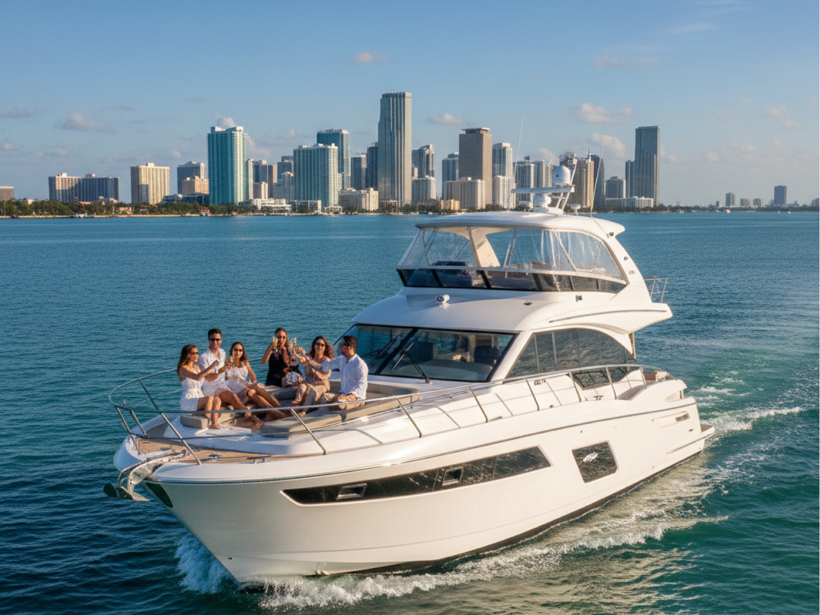Siete Mares Charter - embarcación premium en Miami